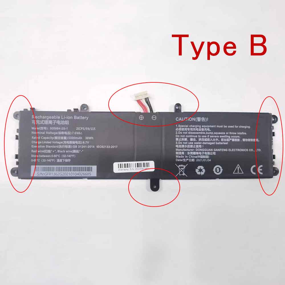 []5059B4-2S-1 obe[5000mAh CHUWI 5059B4-2S-1 m[gPCobe[