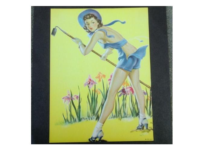 1940-50's Pin Up Girl  sibvK[@vg