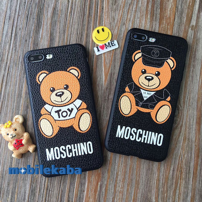 モスキーノmoschinoマスコットクマは海軍になるiPhone8ケース | mobilekaba道場 | ファッション | まにあ道