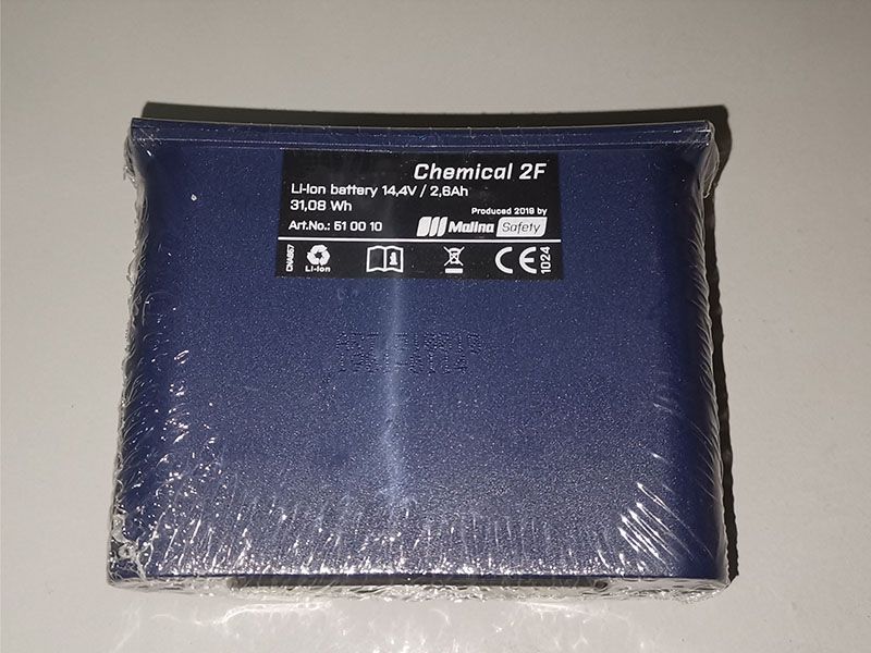 CleanAir Chemical 2F Personal respiratory protection system̑֕i2.6Ah 31.08Wh 14.4V