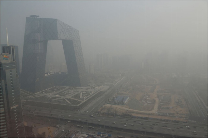 大気汚染 中国 原因 健康被害 予防対策 黄砂 PM2.5 喘息 マスク 空気清浄機