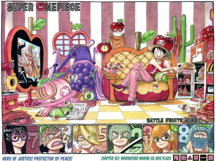ワンピース巻頭カラーセレクション One Piece ワンピース 道場 アニメ 漫画 まにあ道 趣味と遊びを極めるサイト