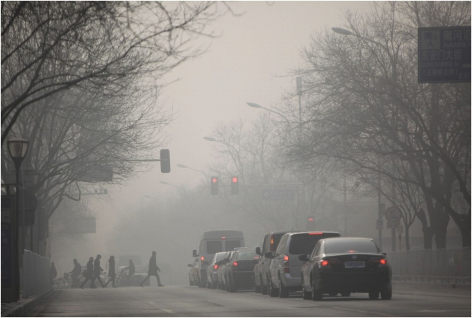 大気汚染 中国 原因 健康被害 予防対策 黄砂 PM2.5 喘息 マスク 空気清浄機