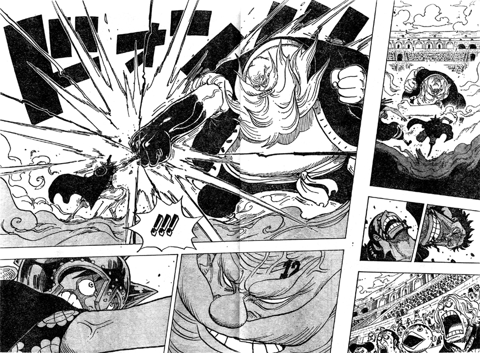 第716話 首領 チンジャオ ジャケジャケの実ケリー ファンク 追剥のジャンの狙い ルフィ対チンジャオ One Piece ワンピース 道場 アニメ 漫画 まにあ道 趣味と遊びを極めるサイト