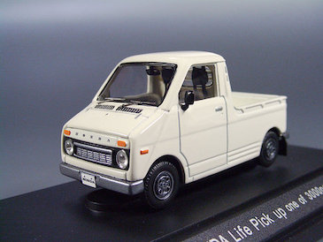 ホンダ ライフ ピックアップ １９７３年 エブロ １ ４３ ミニカー 道場 ホビー ゲーム まにあ道 趣味と遊びを極めるサイト