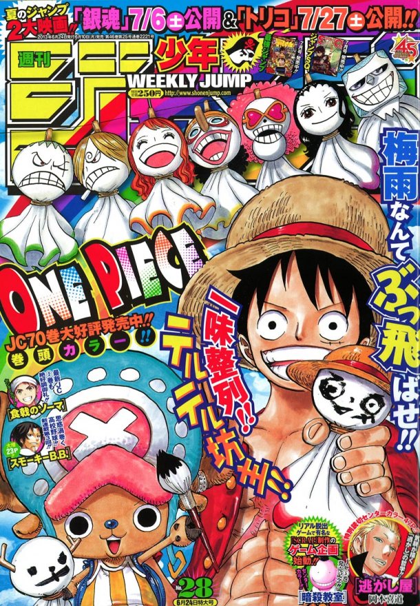 One Piece が復活 表紙と巻頭カラーで連載再開 物語は新展開へ One Piece ワンピース 道場 アニメ 漫画 まにあ道 趣味と遊びを極めるサイト