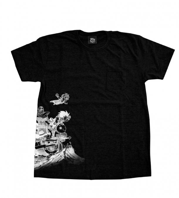 One Piece ドラゴンボール トリコのコラボtシャツ発売 ミニone Piece ワンピース 道場 アニメ 漫画 まにあ道 趣味と遊びを極めるサイト