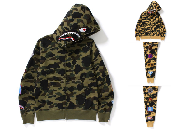 【6/10】 BAPE（ベイプ）新品発売速報 | ファッションブランド最新情報道場 | ファッション | まにあ道 - 趣味と遊びを極めるサイト！